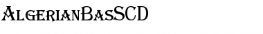 Download AlgerianBasSCD Font Download AlgerianBasSCD Font