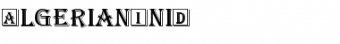 Download AlgerianIniD Font Download AlgerianIniD Font