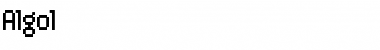 Download Algol Font Download Algol Font