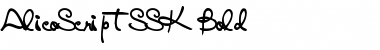 Download AlicoScriptSSK Font Download AlicoScriptSSK Font