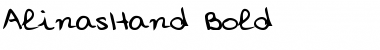Download AlinasHand Font