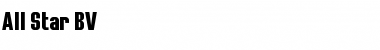 Download All Star BV Font Download All Star BV Font
