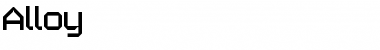 Download Alloy Font
