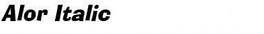 Download Alor Font