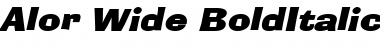 Download Alor Wide Font