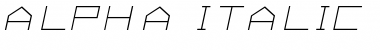 Download ALPHA Font