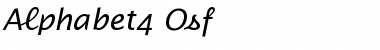 Download Alphabet4 Font