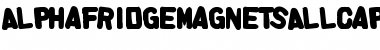 Download AlphaFridgeMagnetsAllCap Font Download AlphaFridgeMagnetsAllCap Font