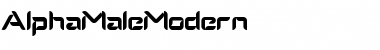 Download AlphaMaleModern Font Download AlphaMaleModern Font