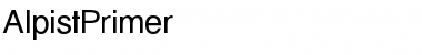 Download AlpistPrimer Font Download AlpistPrimer Font
