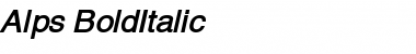 Download Alps Font