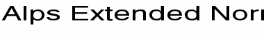 Download Alps Extended Font