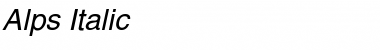 Download Alps Font Download Alps Font