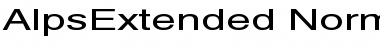 Download AlpsExtended Font