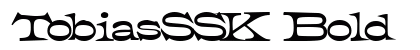 TobiasSSK Bold preview
