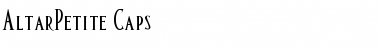 Download AltarPetite Caps Font