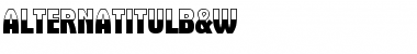 Download AlternaTitulB&W Font Download AlternaTitulB&W Font