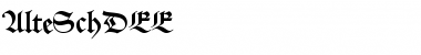 Download AlteSchDEE Font Download AlteSchDEE Font