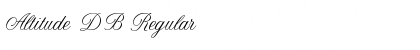 Download Altitude DB Font Download Altitude DB Font