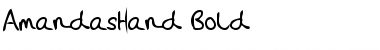 Download AmandasHand Font