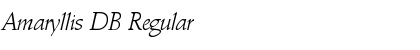 Download Amaryllis DB Font Download Amaryllis DB Font