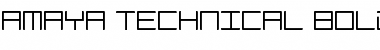 Download Amaya Technical Bold Font Download Amaya Technical Bold Font
