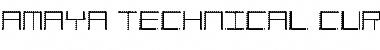 Download Amaya Technical Curve Font Download Amaya Technical Curve Font