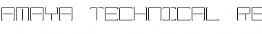 Download Amaya Technical Font Download Amaya Technical Font