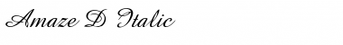 Download Amaze D Font