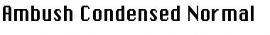 Download Ambush-Condensed Font