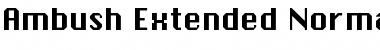 Download Ambush-Extended Font