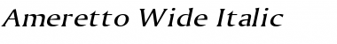 Download Ameretto Wide Font