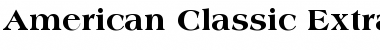 Download American Classic Extra Bold Font