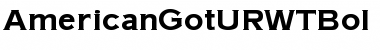 Download AmericanGotURWTBol Font