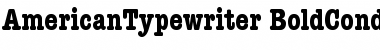 Download AmericanTypewriter Font