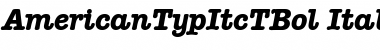 Download AmericanTypItcTBol Font
