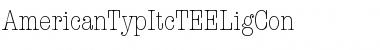 Download AmericanTypItcTEELigCon Font