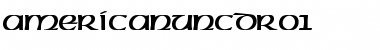 Download AmericanUncDRo1 Font
