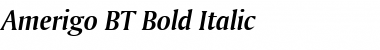 Download Amerigo BT Font