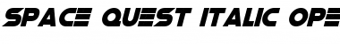 Download Space Quest Italic Font