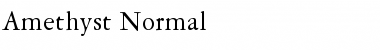 Download Amethyst Normal Font