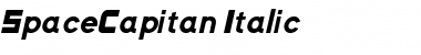 Download Space Capitan Italic Font