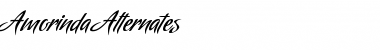Download Amorinda Alternates Font