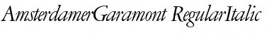 Download AmsterdamerGaramont Font