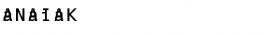 Download anaiak Font