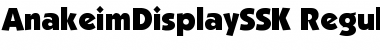 Download AnakeimDisplaySSK Font