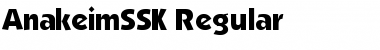 Download AnakeimSSK Font