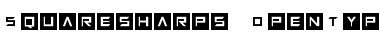Download Squaresharps Regular Font