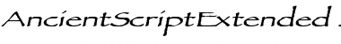 Download AncientScriptExtended Font