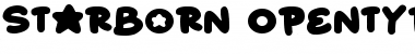 Download Starborn Regular Font